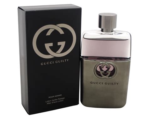 gucci aftershave lotion|Gucci guilty aftershave for men.